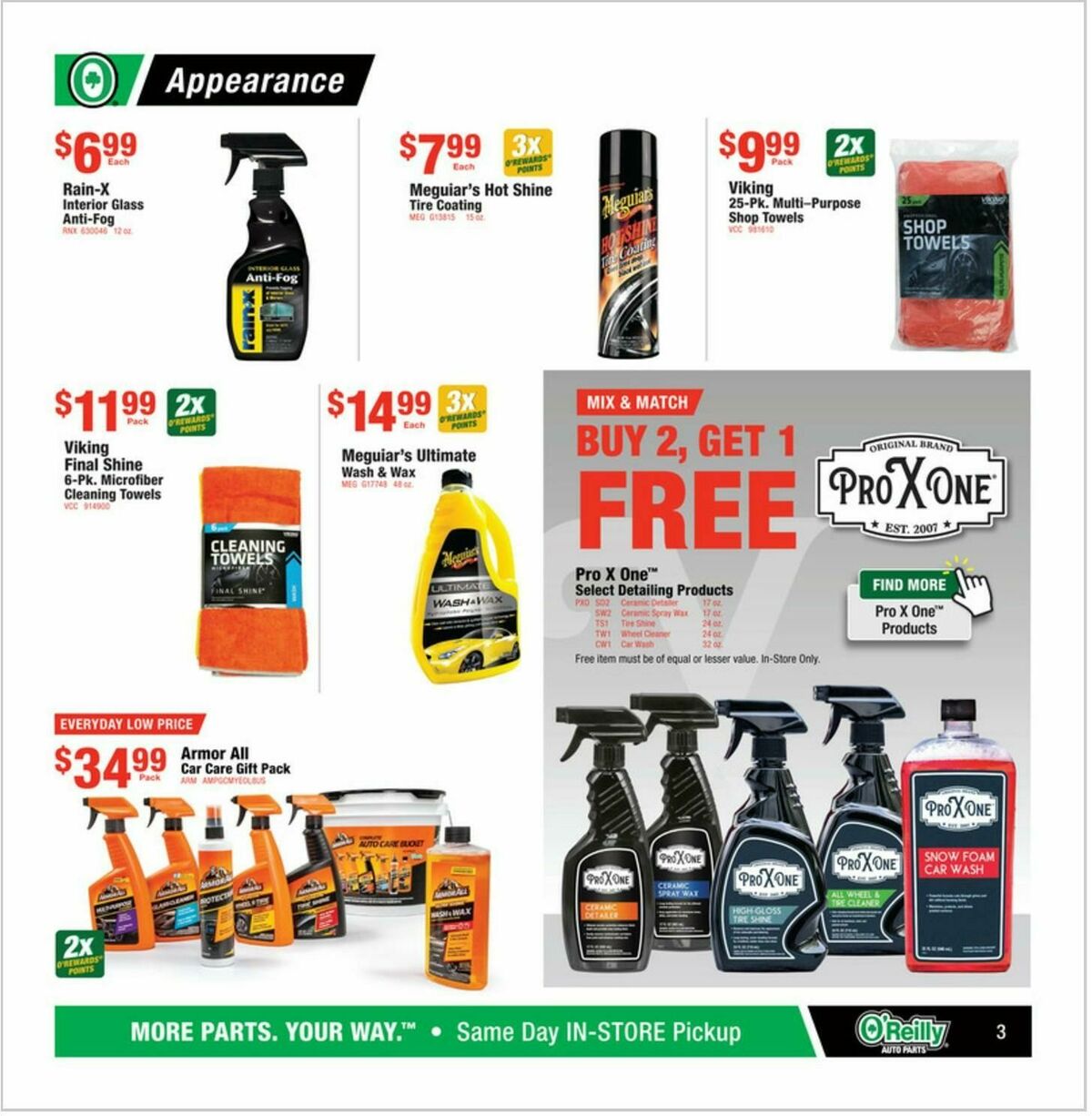 O'Reilly Auto Parts Weekly Ad from December 25
