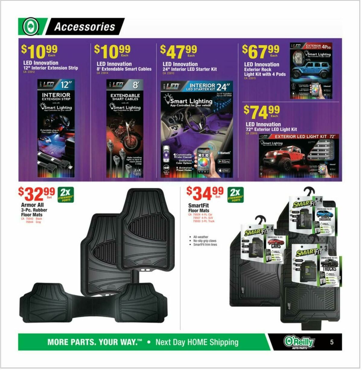 O'Reilly Auto Parts Weekly Ad from December 25