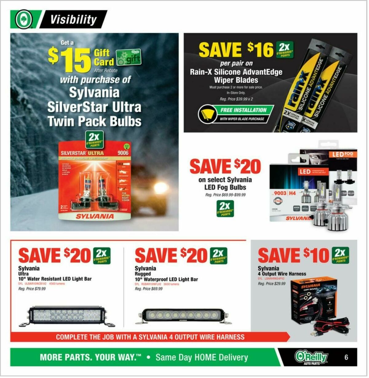 O'Reilly Auto Parts Weekly Ad from January 29