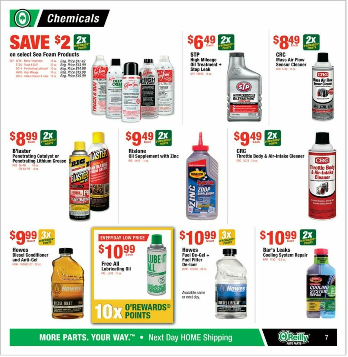 O'Reilly Auto Parts Weekly Ad from January 29