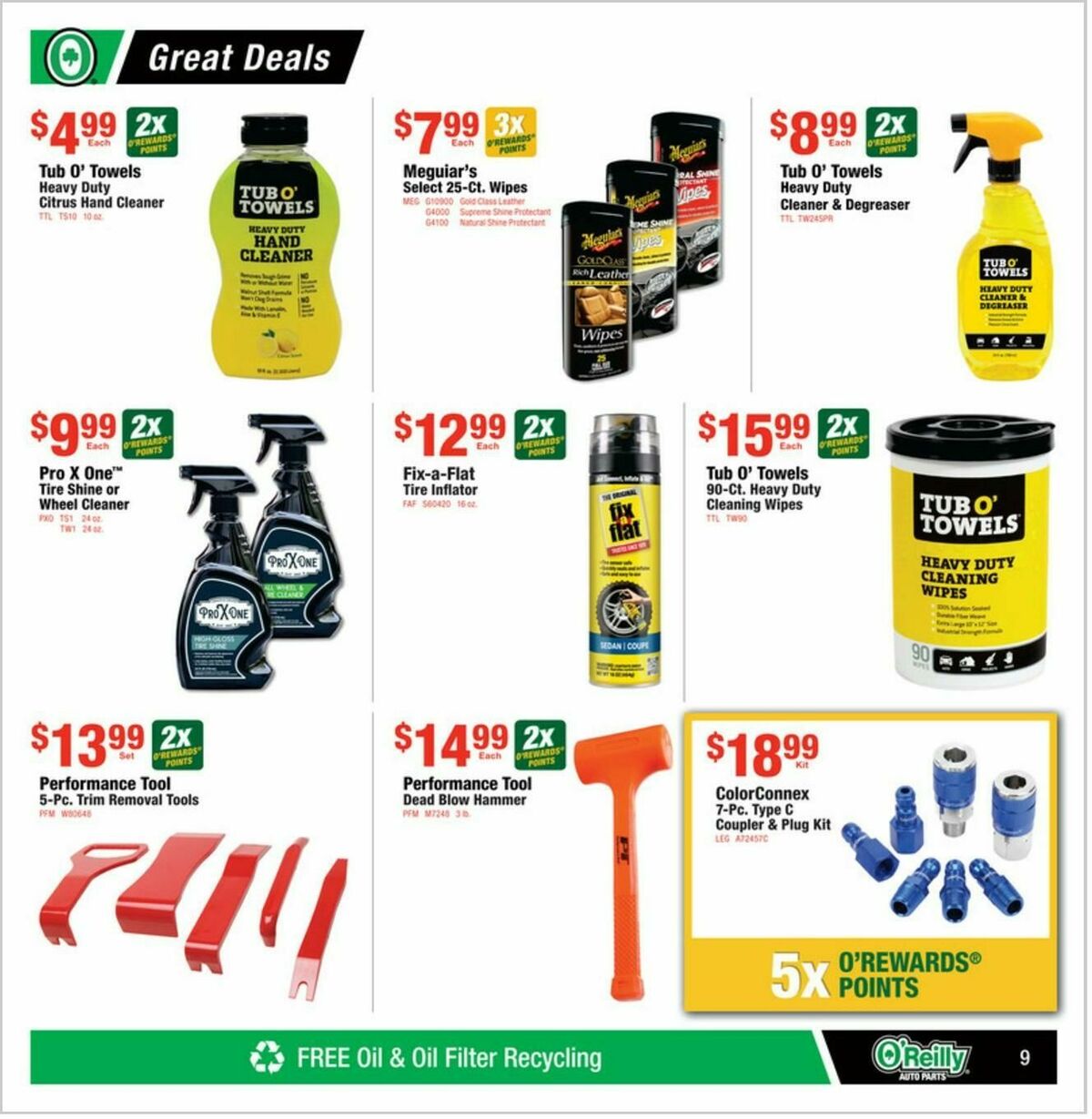 O'Reilly Auto Parts Weekly Ad from January 29