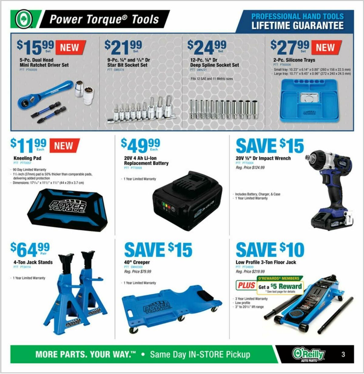 O'Reilly Auto Parts Weekly Ad from February 26