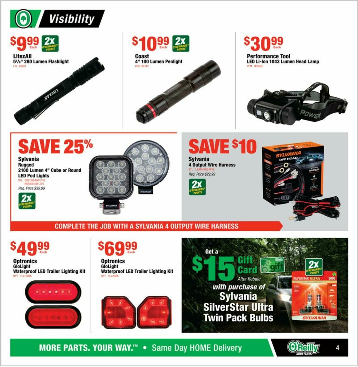 O'Reilly Auto Parts Weekly Ad from February 26