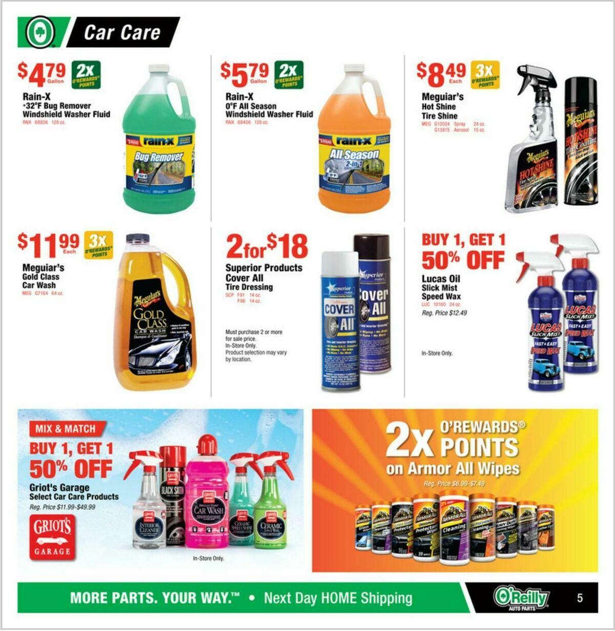 O'Reilly Auto Parts Weekly Ad from February 26