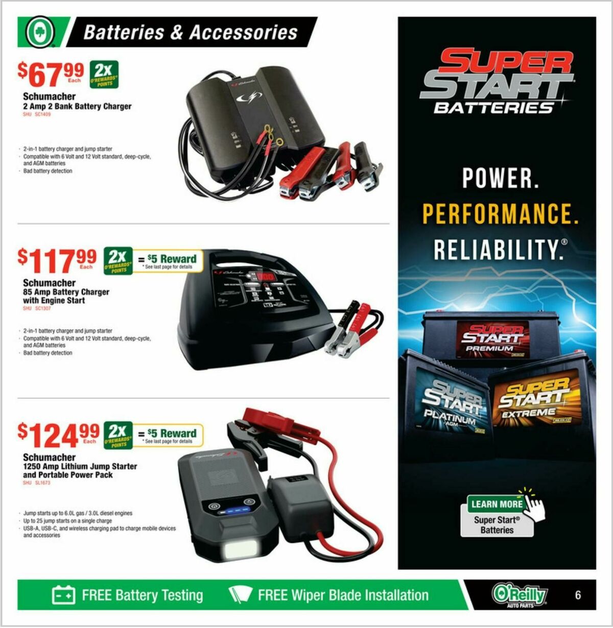 O'Reilly Auto Parts Weekly Ad from February 26