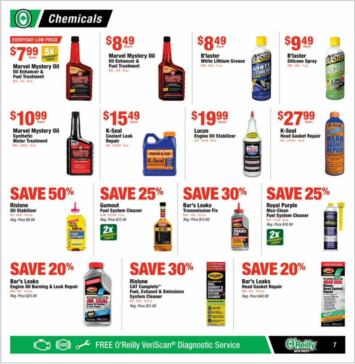 O'Reilly Auto Parts Weekly Ad from February 26