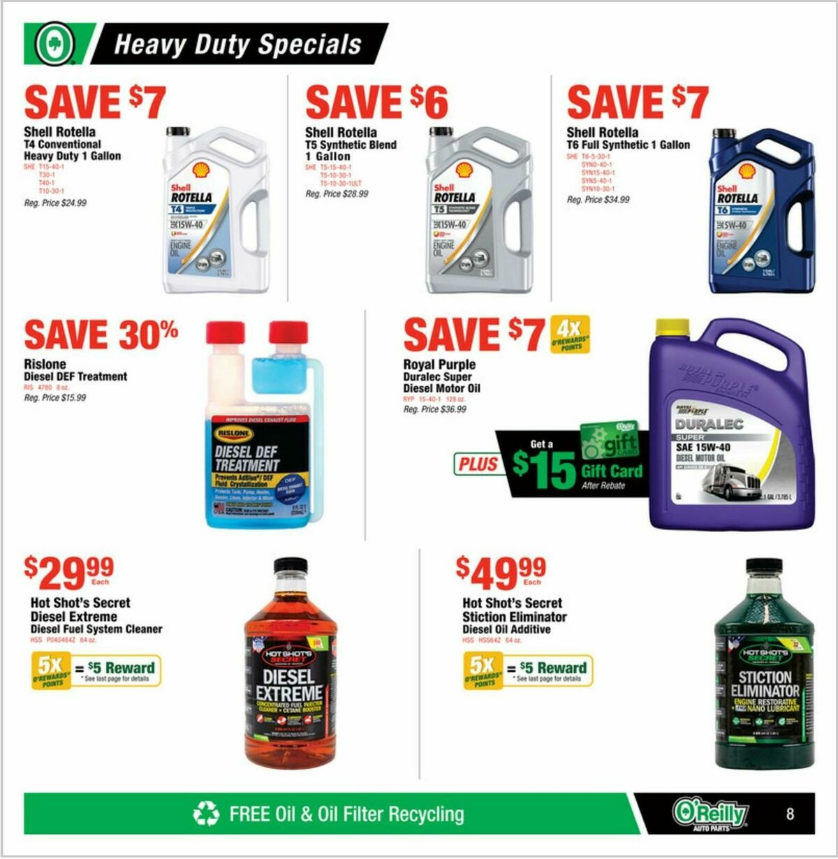 O'Reilly Auto Parts Weekly Ad from February 26