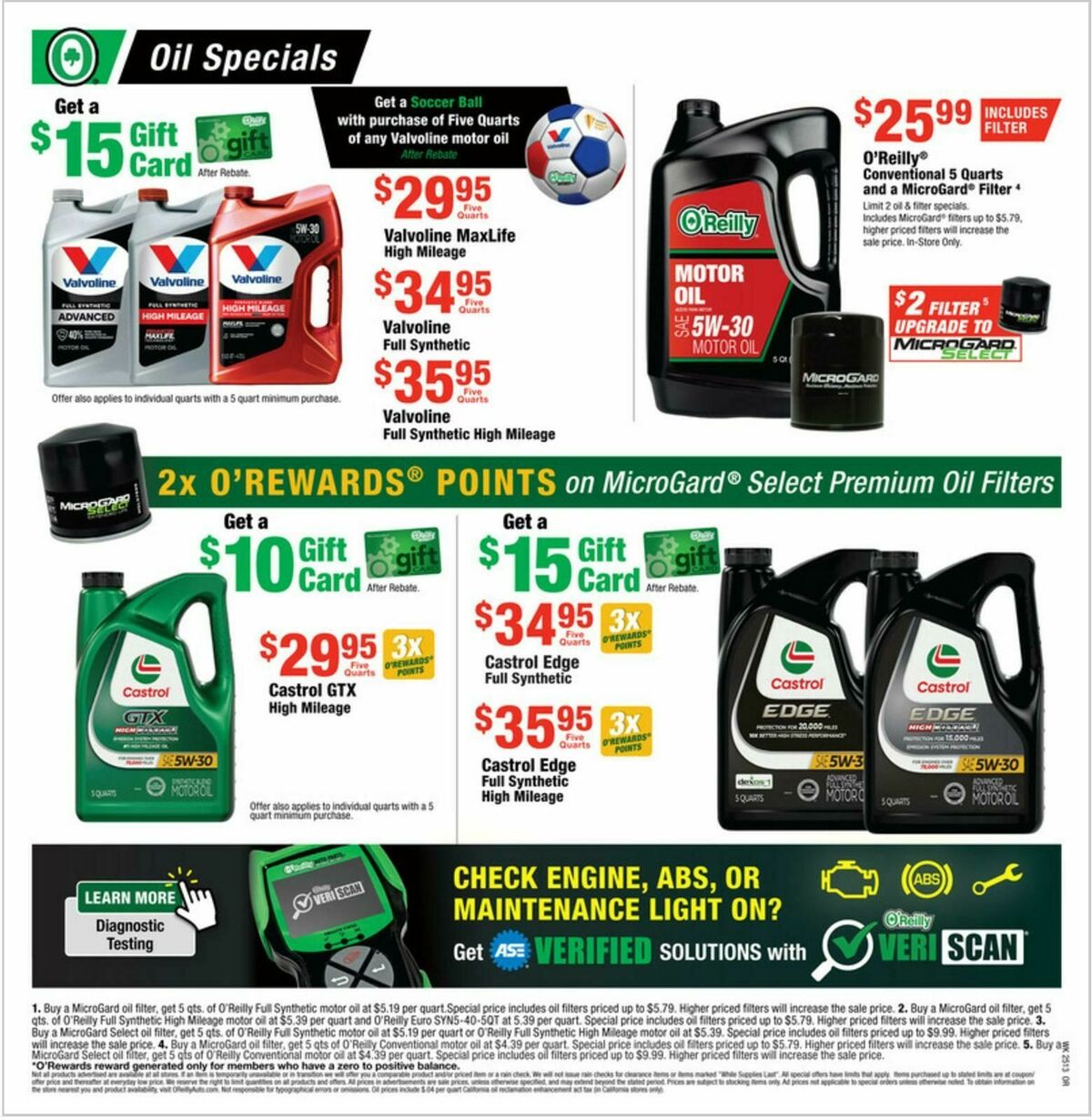O'Reilly Auto Parts Weekly Ad from March 26