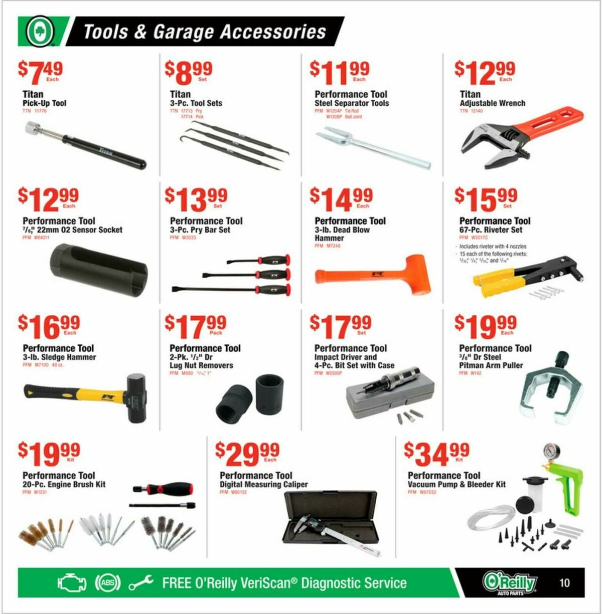 O'Reilly Auto Parts Weekly Ad from April 30