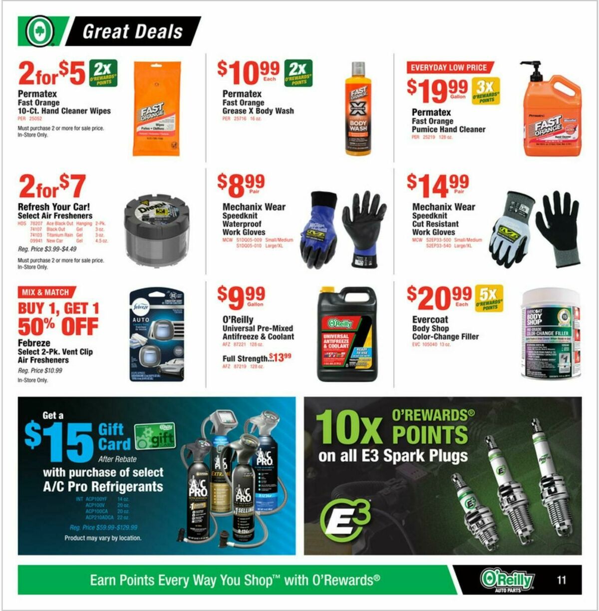 O'Reilly Auto Parts Weekly Ad from April 30