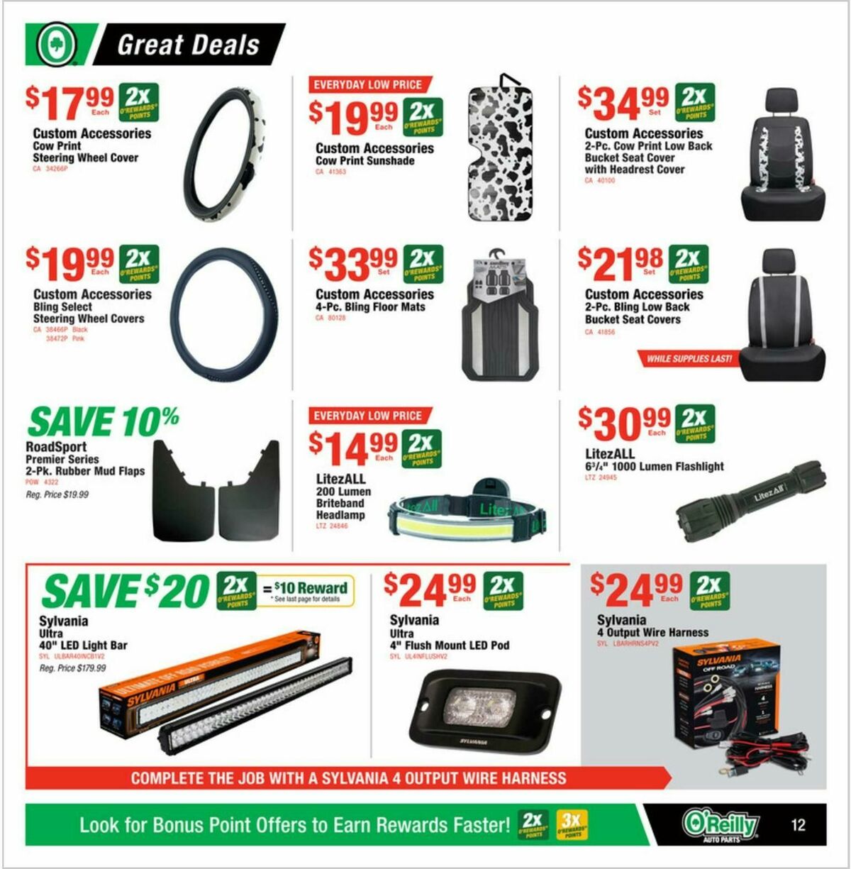 O'Reilly Auto Parts Weekly Ad from April 30