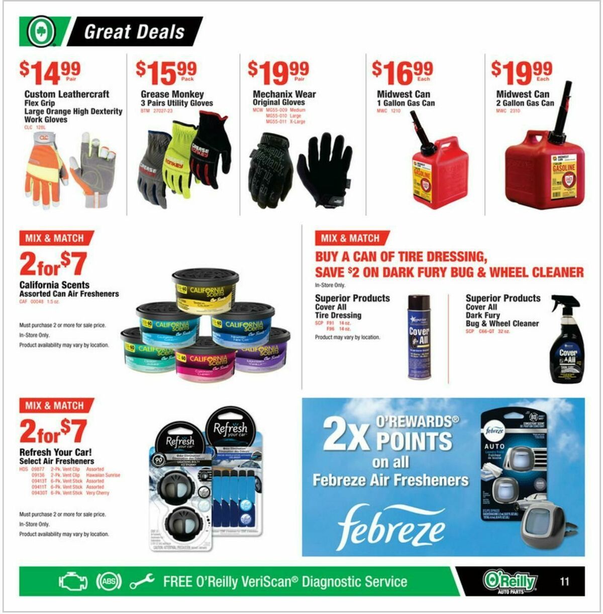 O'Reilly Auto Parts Weekly Ad from May 28