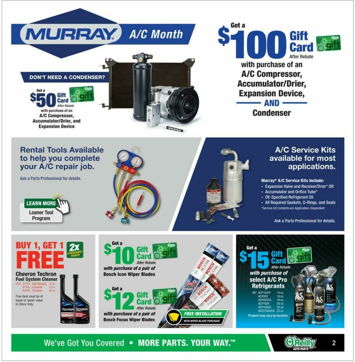 O'Reilly Auto Parts Weekly Ad from May 28