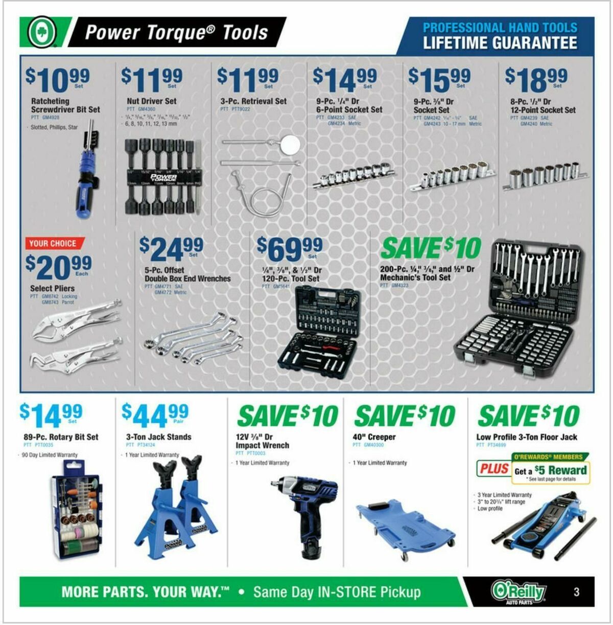 O'Reilly Auto Parts Weekly Ad from May 28