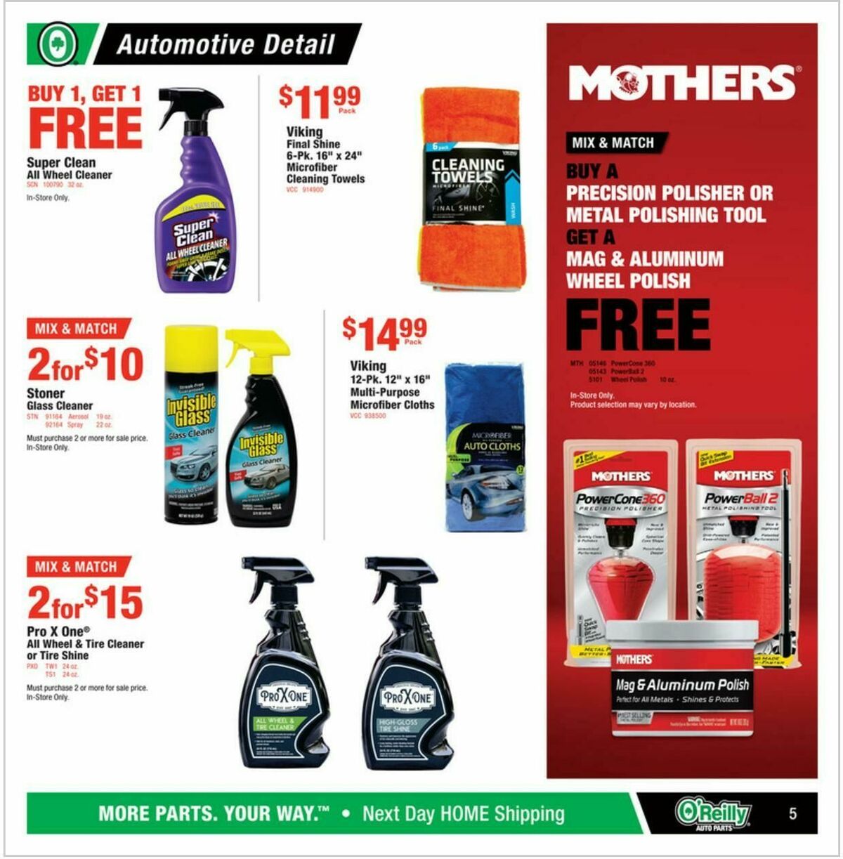 O'Reilly Auto Parts Weekly Ad from May 28