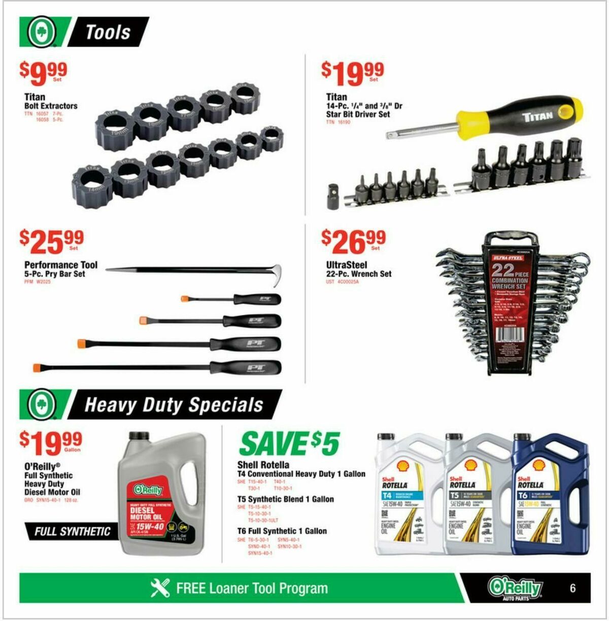 O'Reilly Auto Parts Weekly Ad from May 28