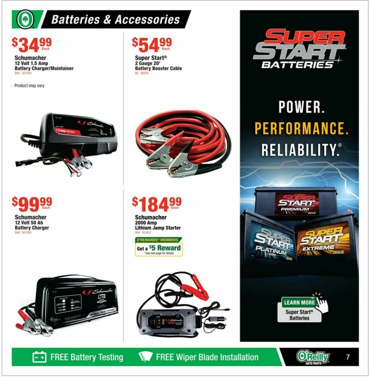 O'Reilly Auto Parts Weekly Ad from May 28