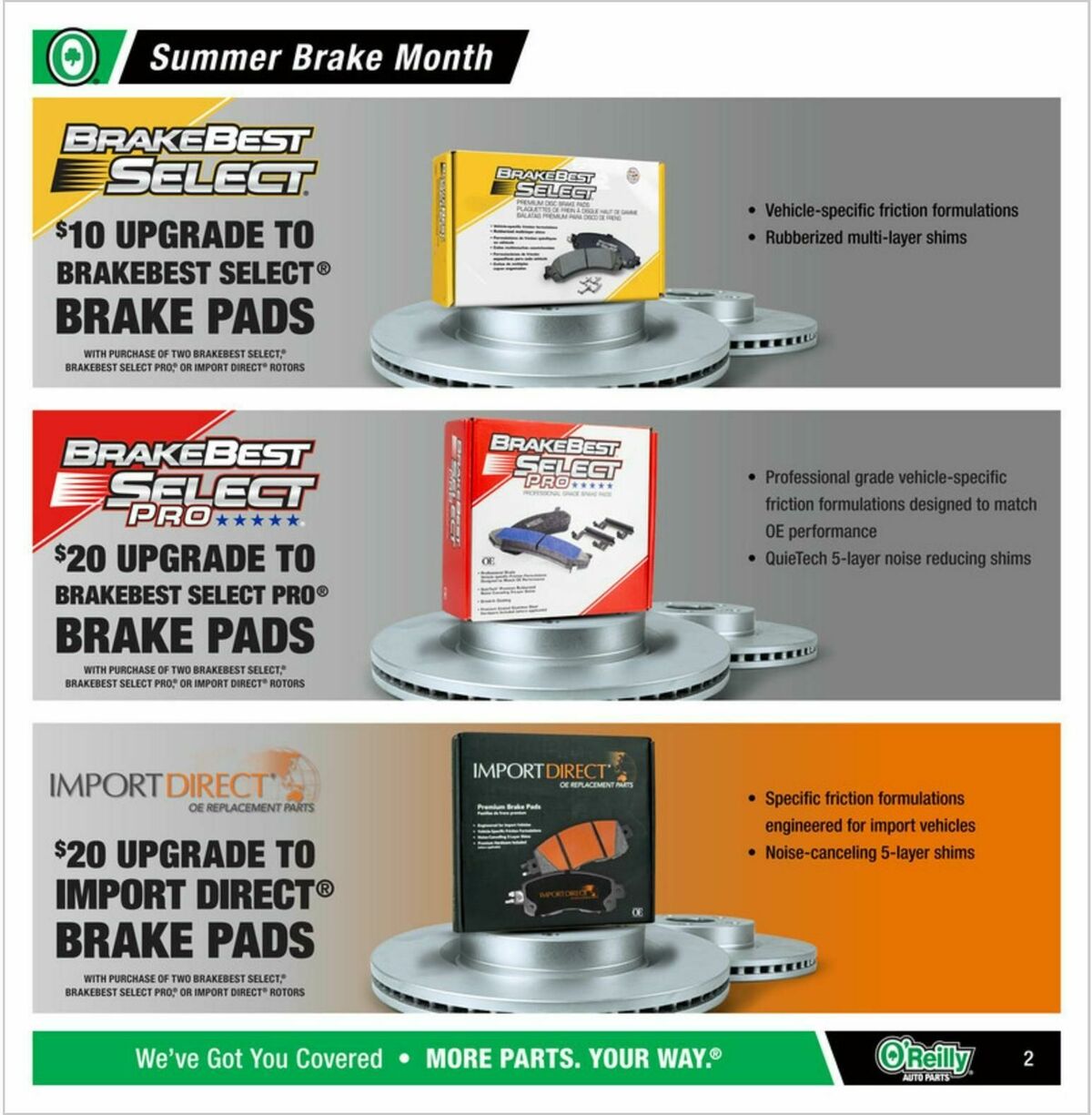O'Reilly Auto Parts Weekly Ad from June 25