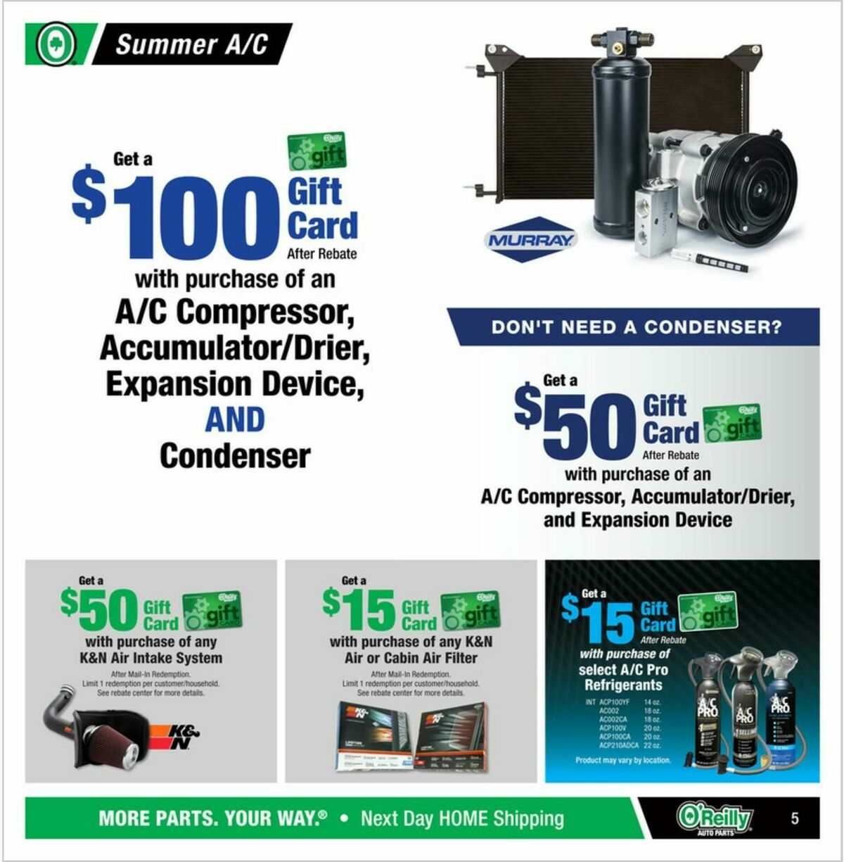 O'Reilly Auto Parts Weekly Ad from June 25