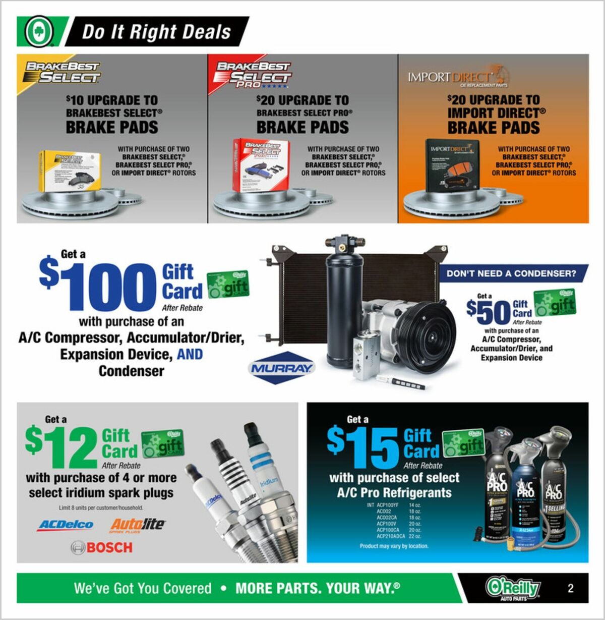 O'Reilly Auto Parts Weekly Ad from July 30