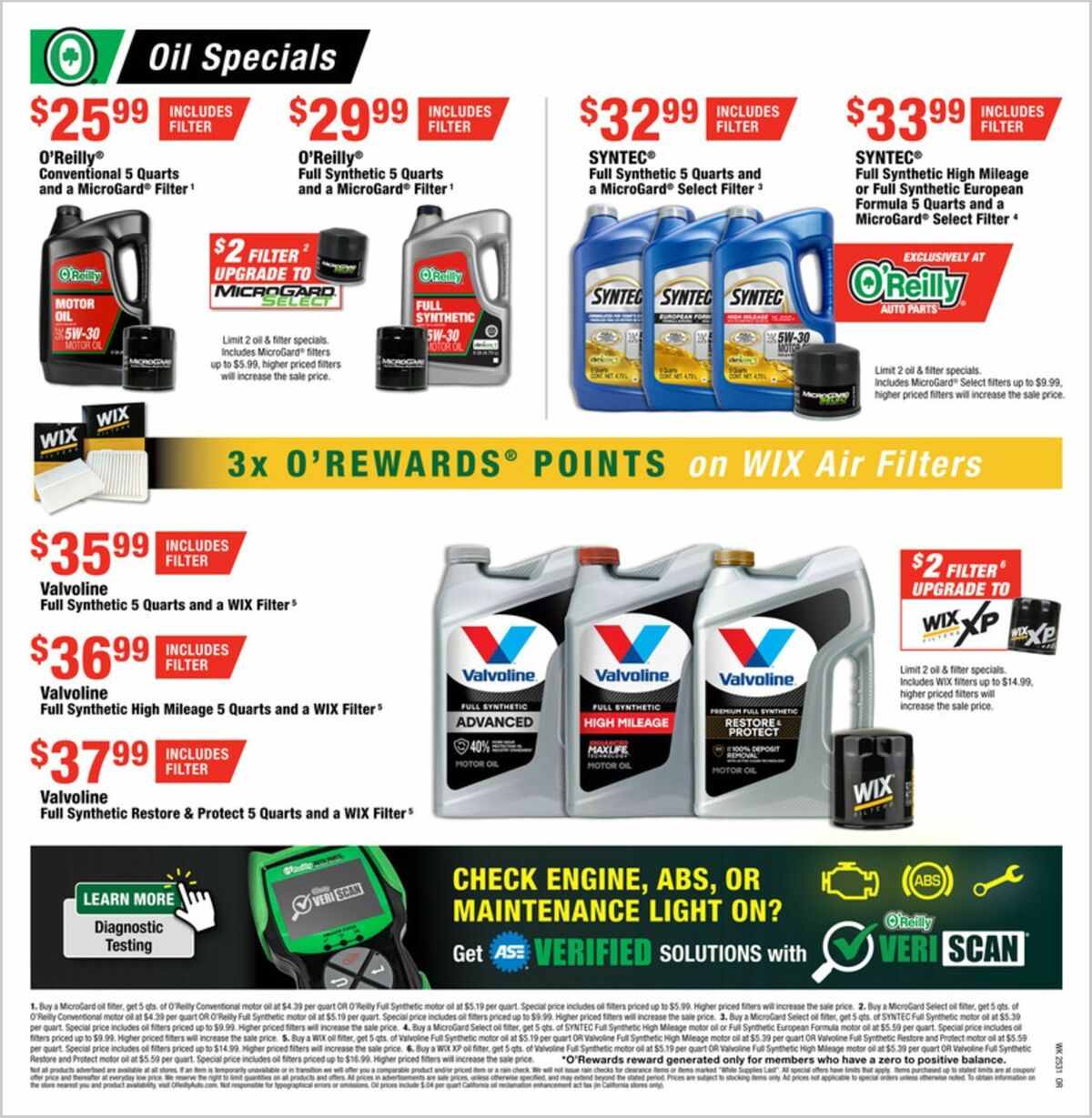 O'Reilly Auto Parts Weekly Ad from July 30