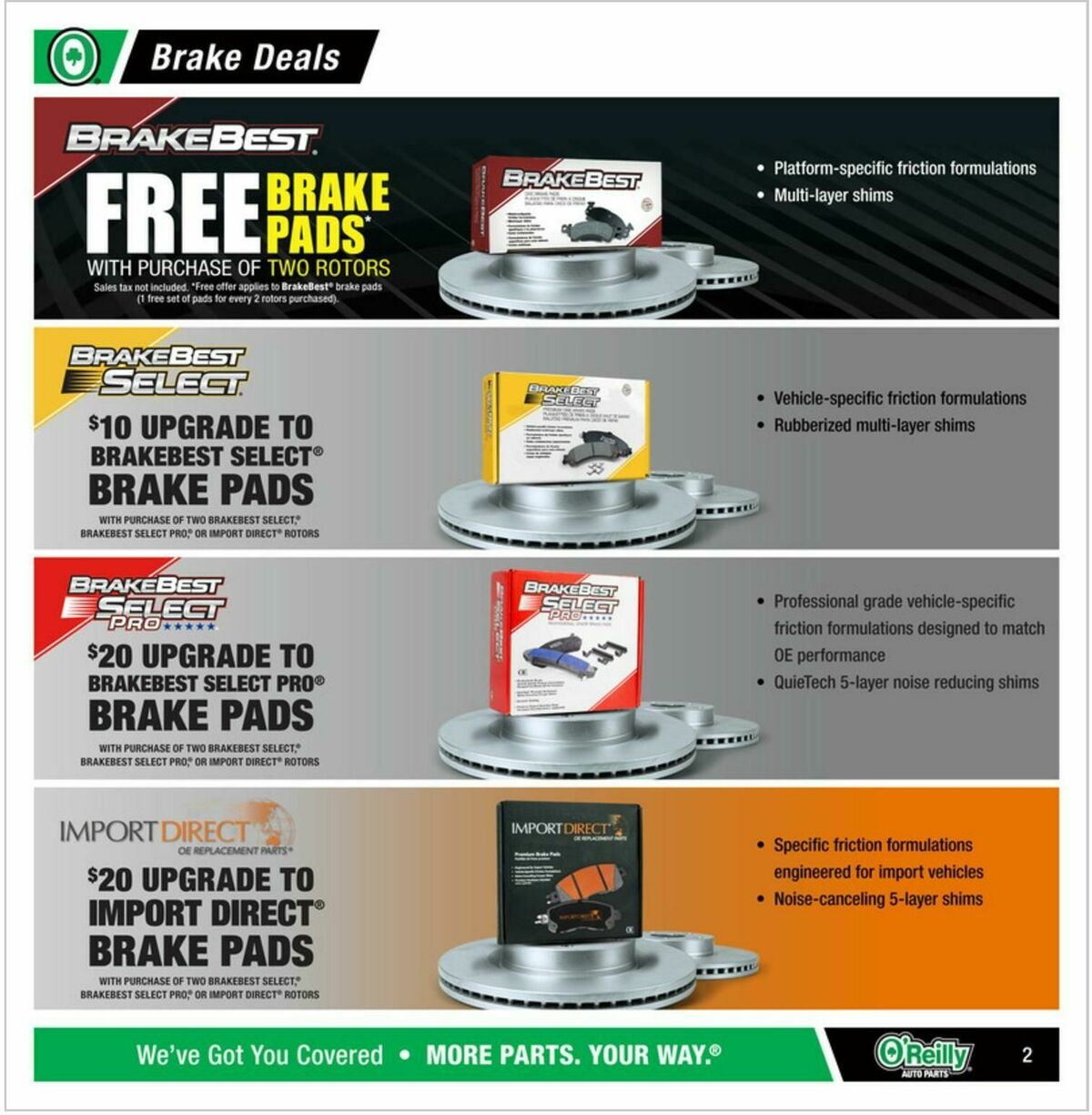 O'Reilly Auto Parts Weekly Ad from August 27