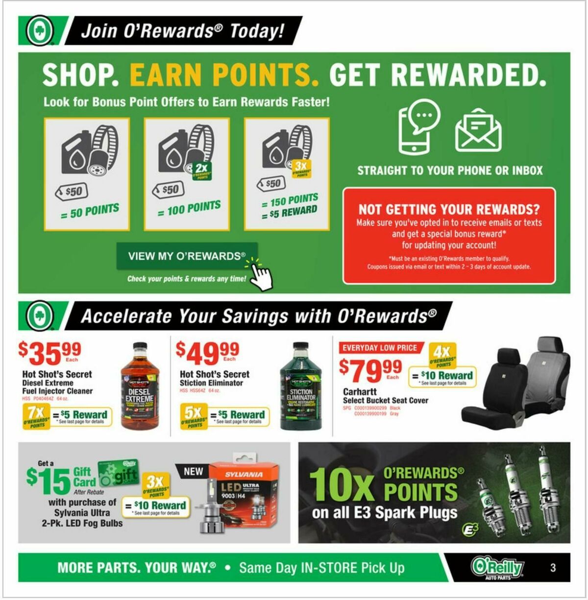 O'Reilly Auto Parts Weekly Ad from August 27
