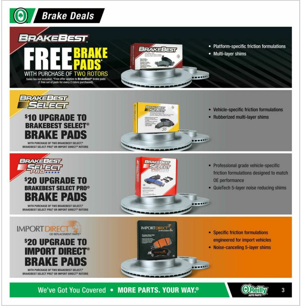 O'Reilly Auto Parts Weekly Ad from September 24
