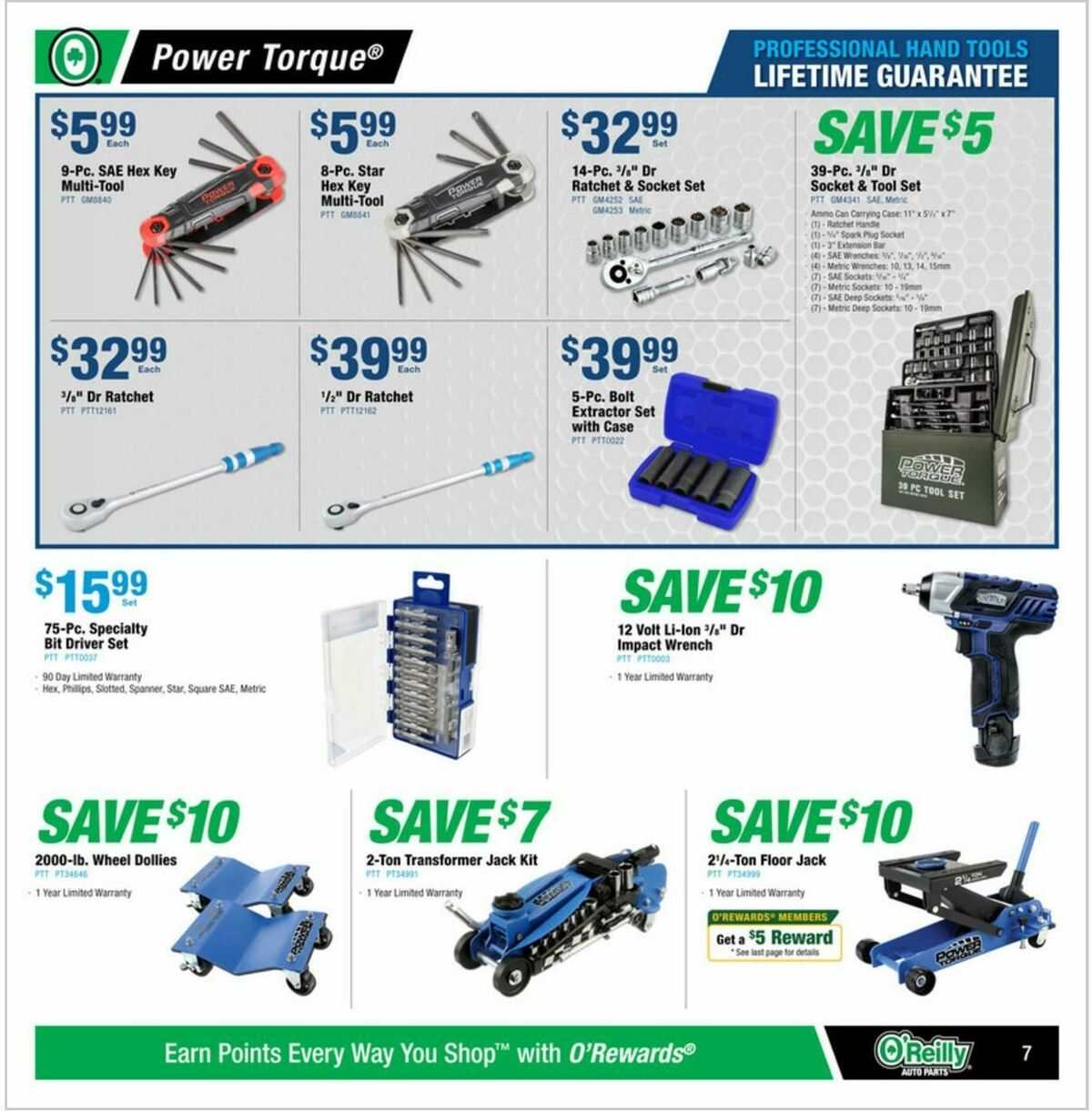 O'Reilly Auto Parts Weekly Ad from September 24