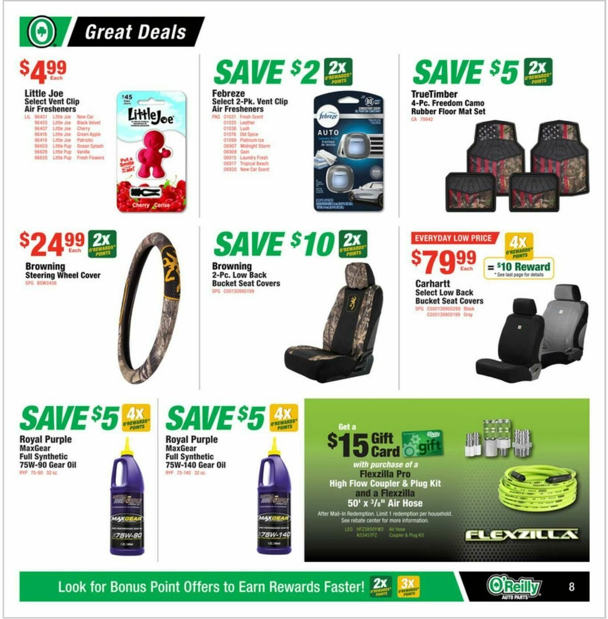 O'Reilly Auto Parts Weekly Ad from September 24