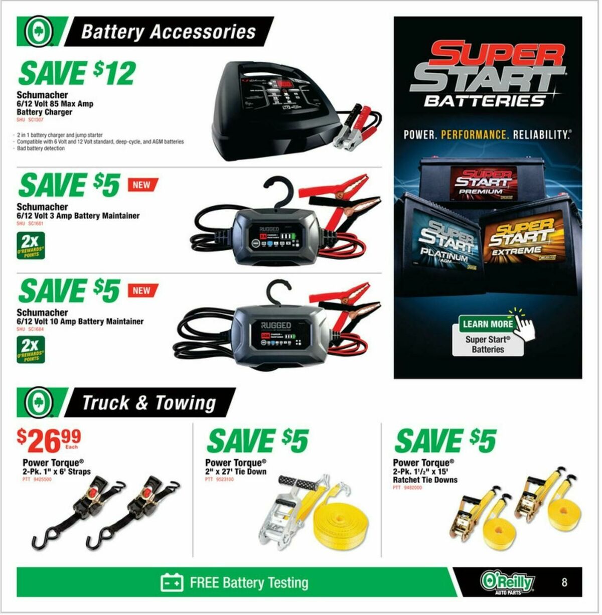 O'Reilly Auto Parts Weekly Ad from October 29