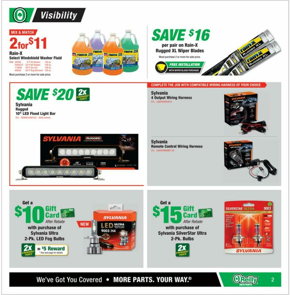 O'Reilly Auto Parts Weekly Ad from November 26