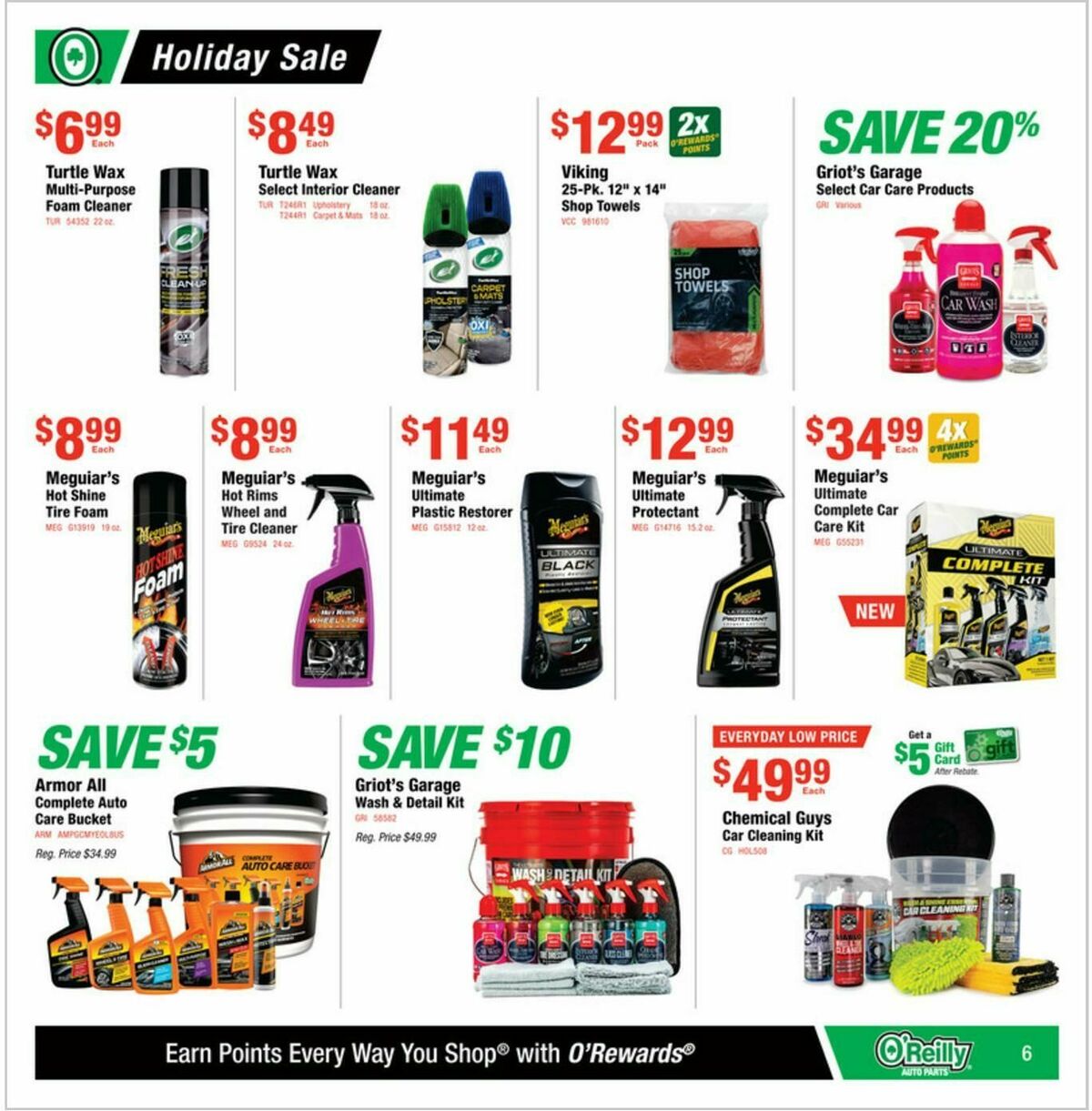 O'Reilly Auto Parts Weekly Ad from November 26