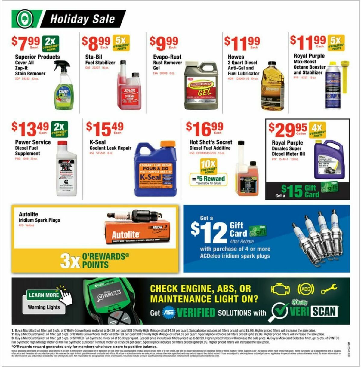 O'Reilly Auto Parts Weekly Ad from November 26