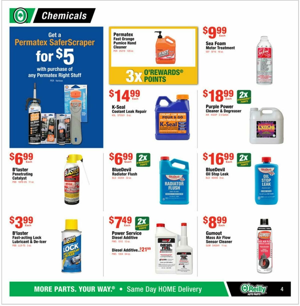O'Reilly Auto Parts Weekly Ad from December 31