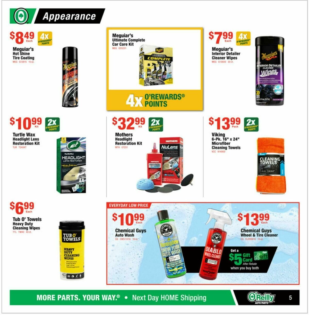 O'Reilly Auto Parts Weekly Ad from December 31