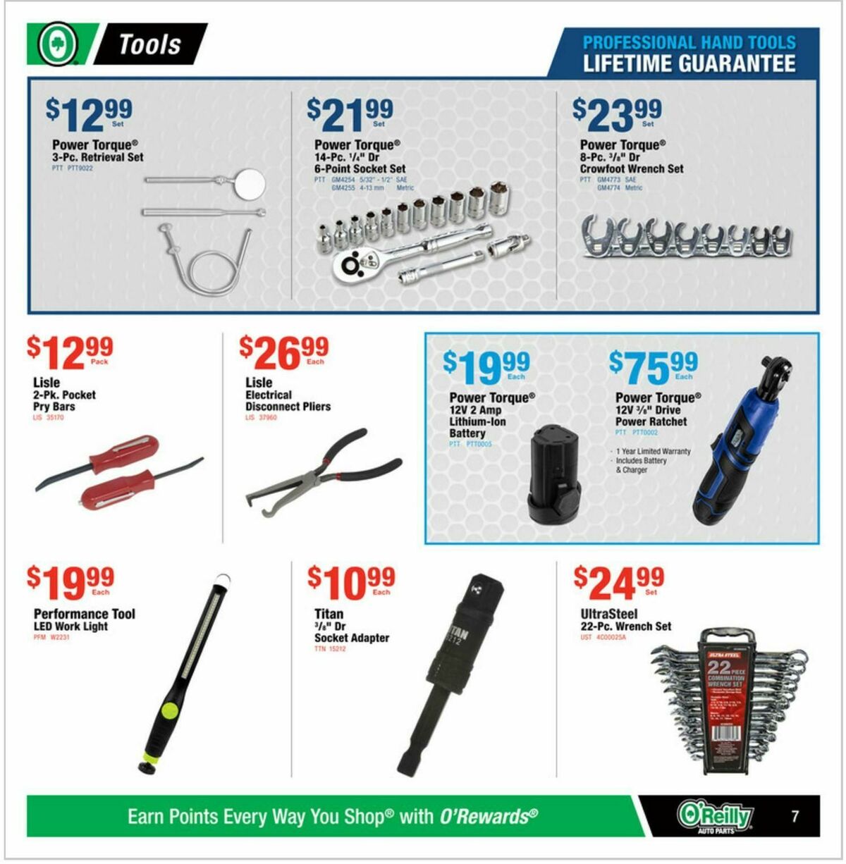 O'Reilly Auto Parts Weekly Ad from December 31