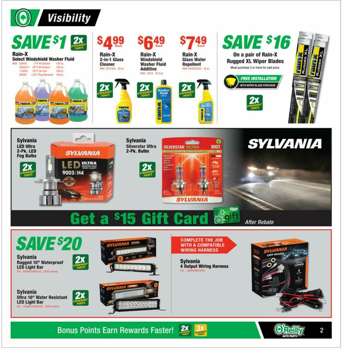 O'Reilly Auto Parts Weekly Ad from January 28