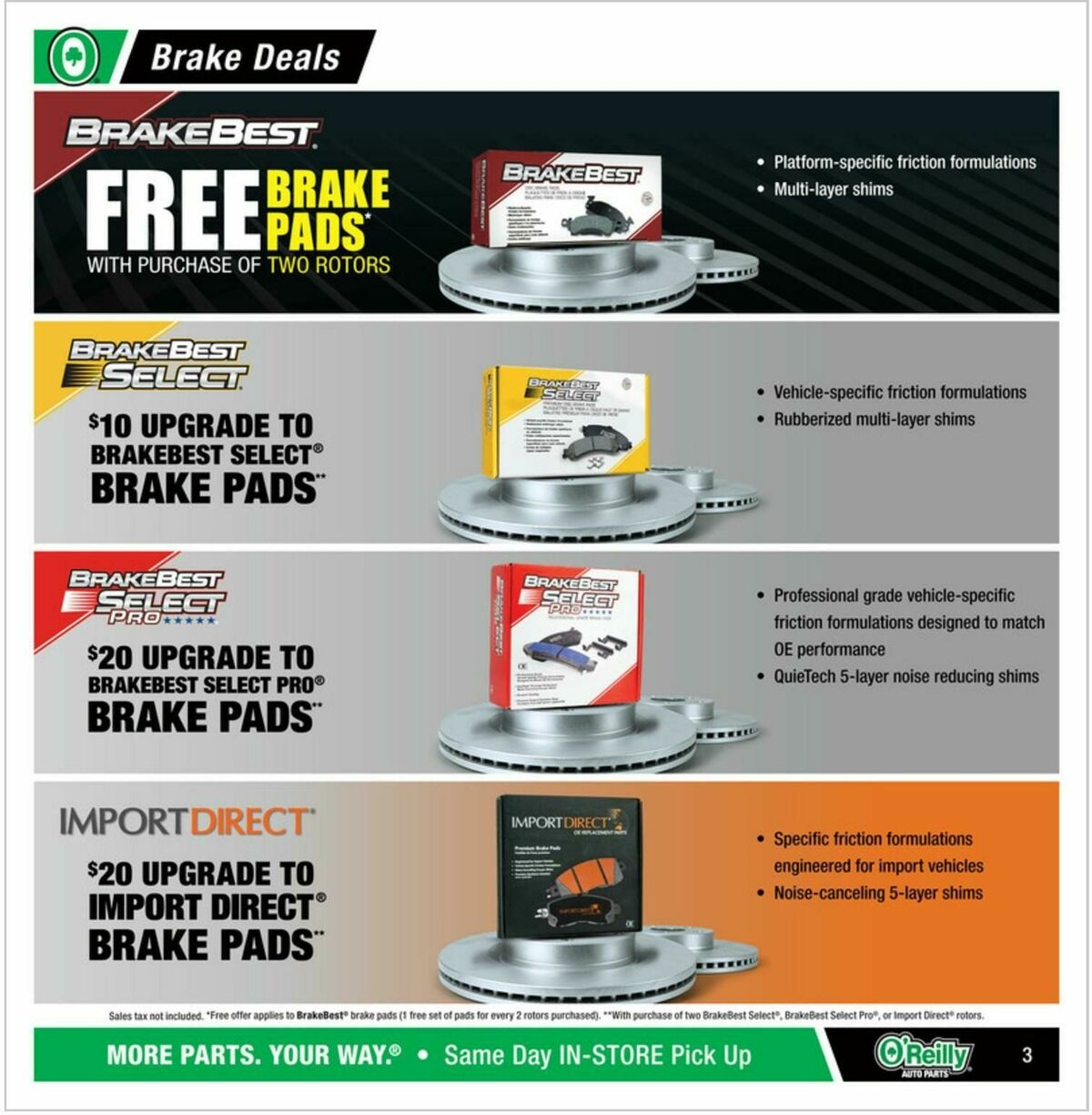 O'Reilly Auto Parts Weekly Ad from January 28