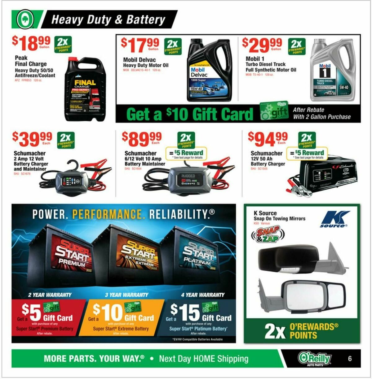 O'Reilly Auto Parts Weekly Ad from January 28
