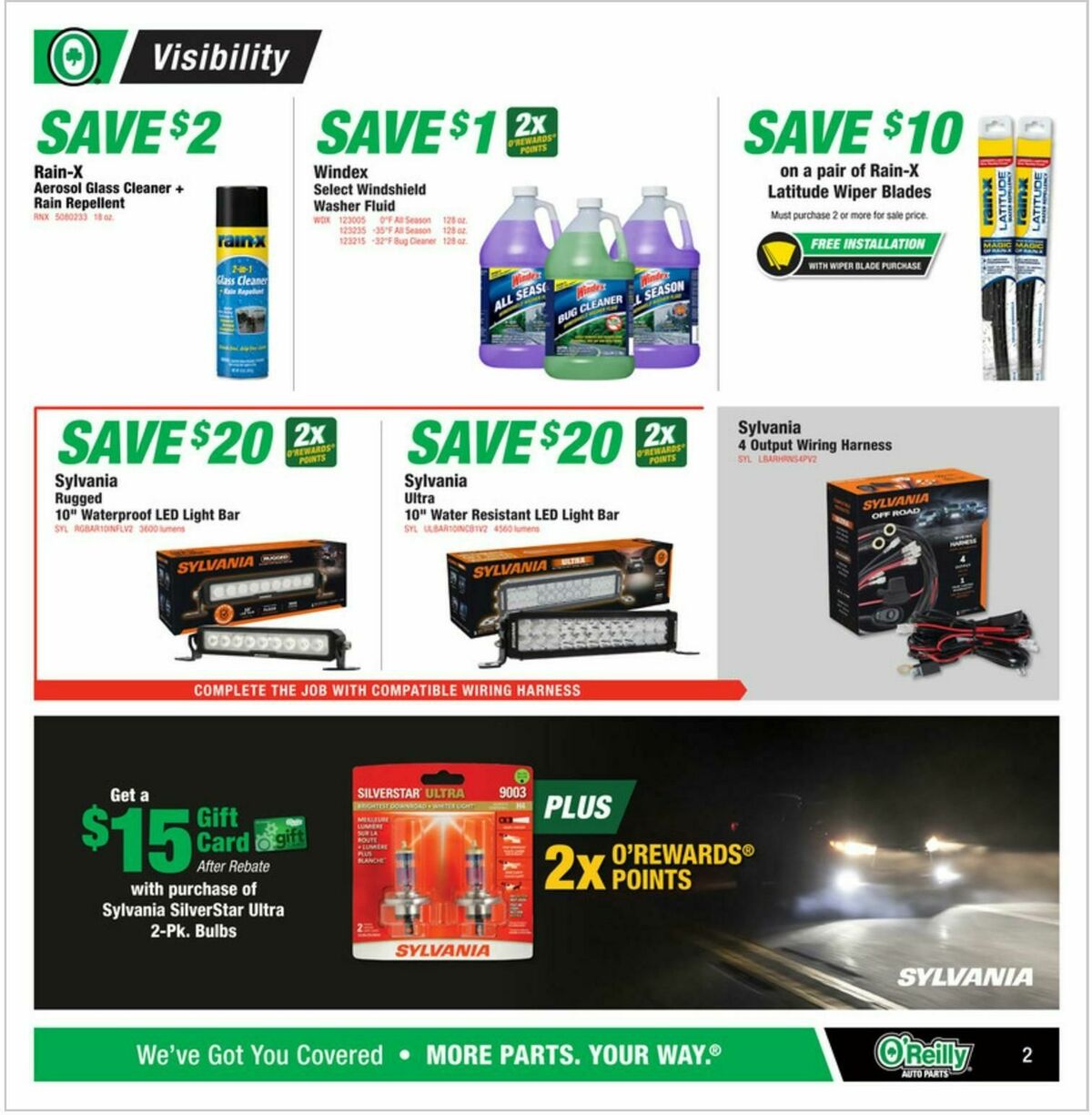 O'Reilly Auto Parts Weekly Ad from February 25