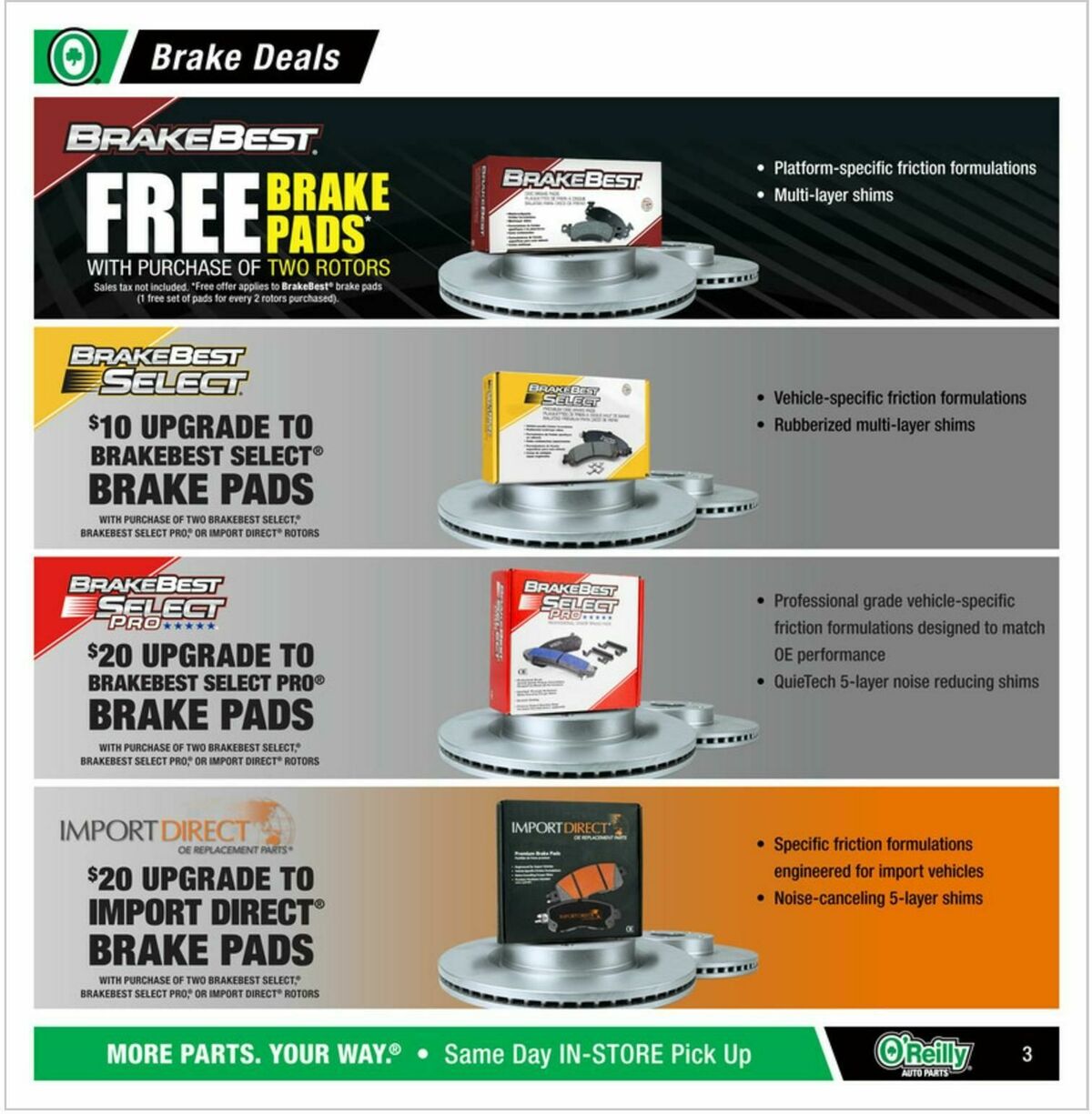 O'Reilly Auto Parts Weekly Ad from February 25