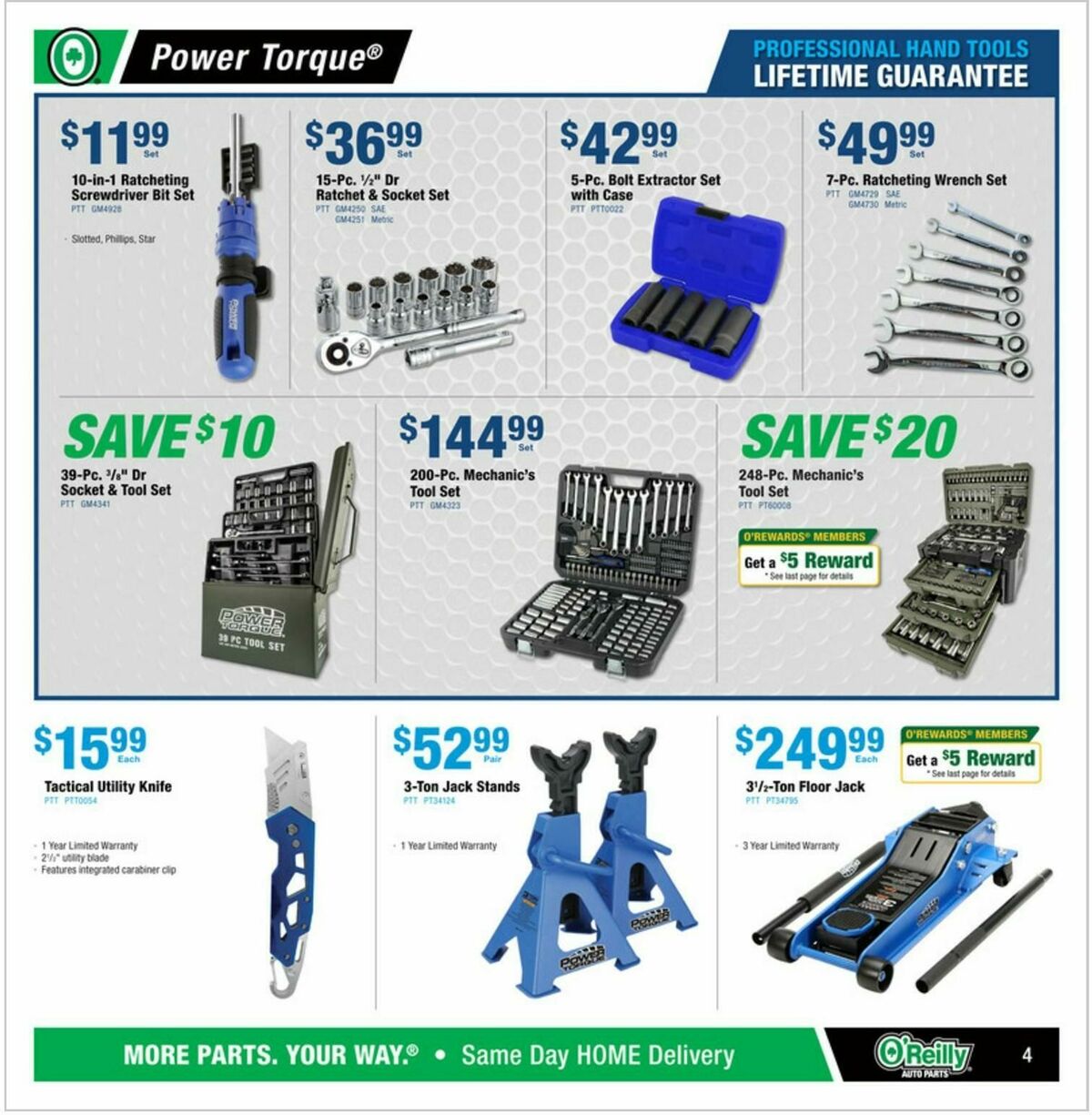 O'Reilly Auto Parts Weekly Ad from February 25