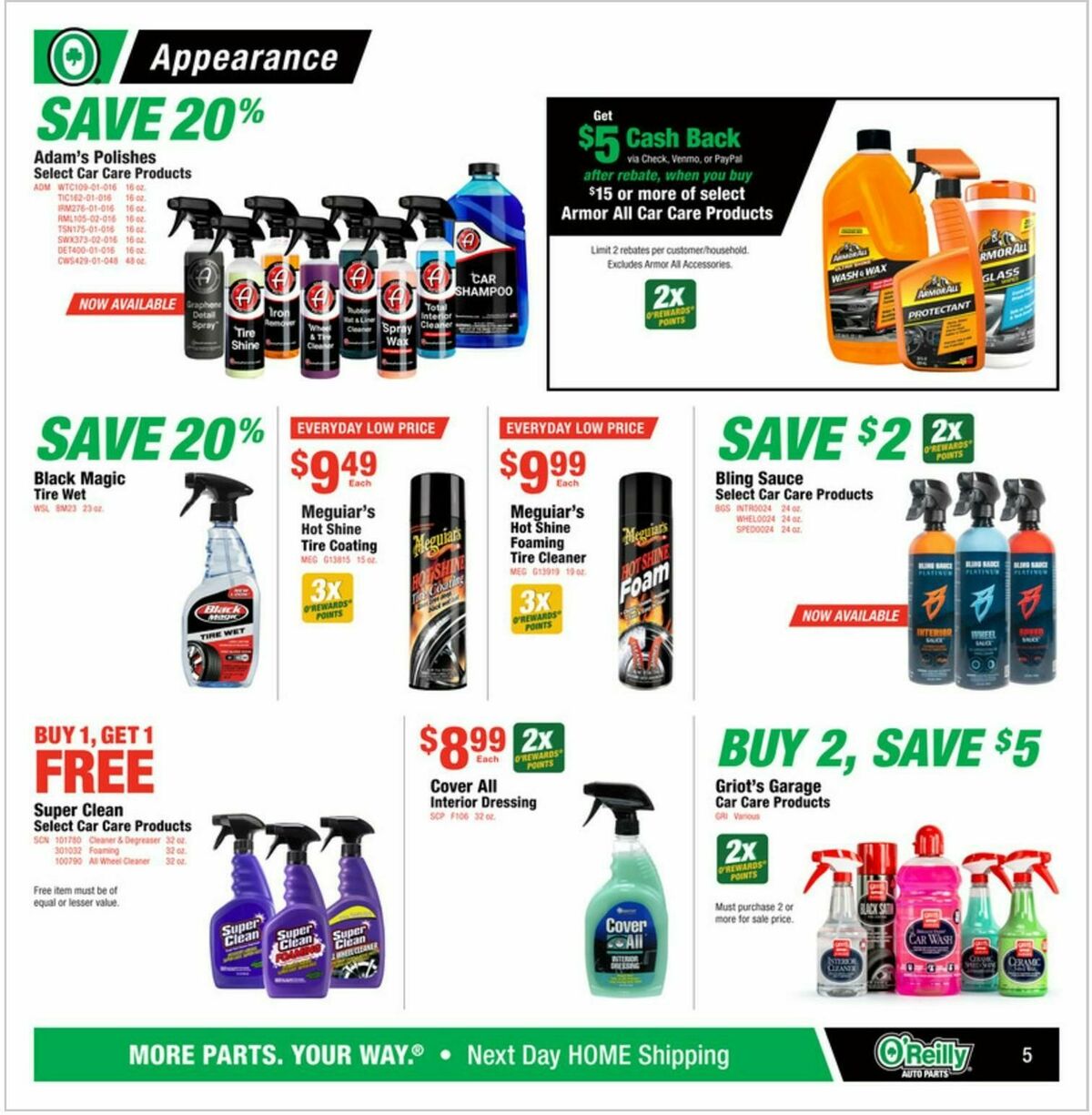 O'Reilly Auto Parts Weekly Ad from February 25