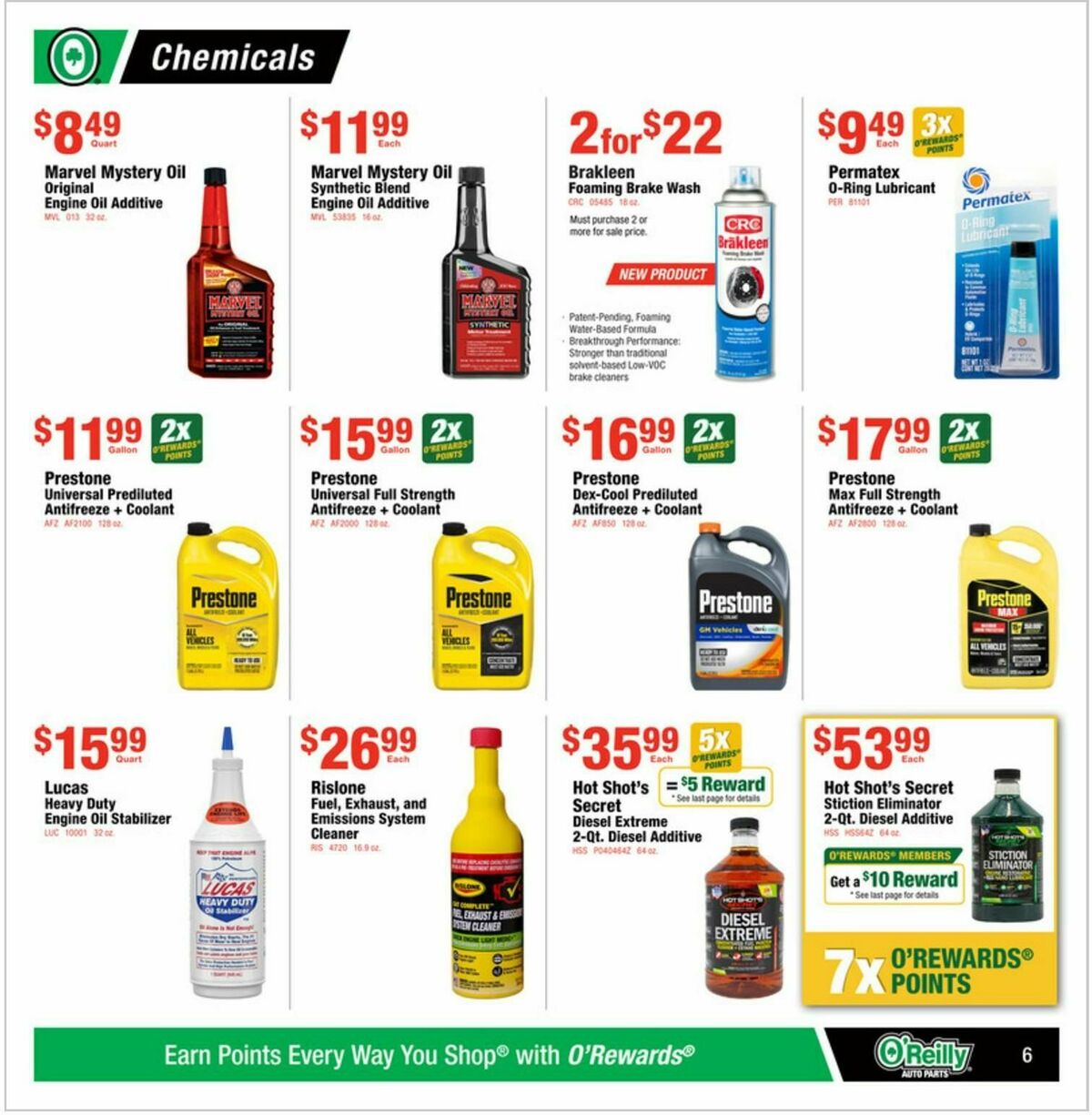 O'Reilly Auto Parts Weekly Ad from February 25