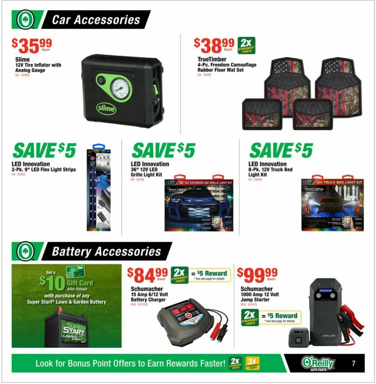O'Reilly Auto Parts Weekly Ad from February 25