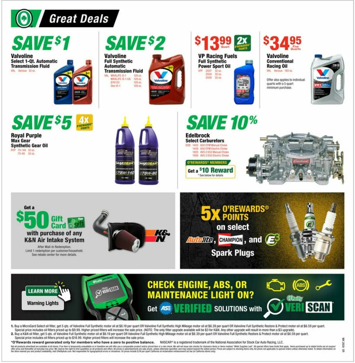 O'Reilly Auto Parts Weekly Ad from February 25