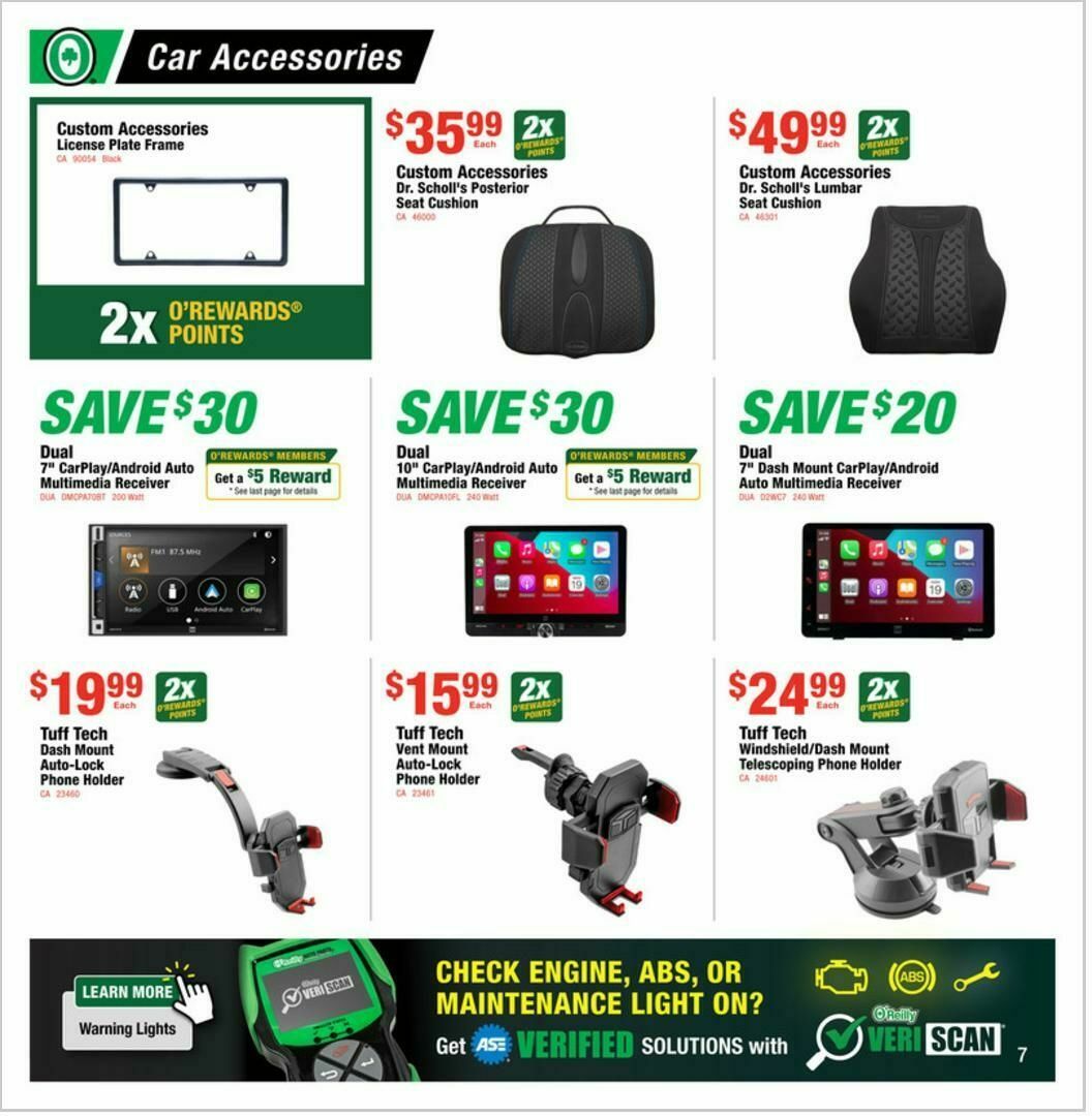 O'Reilly Auto Parts Weekly Ad from March 25