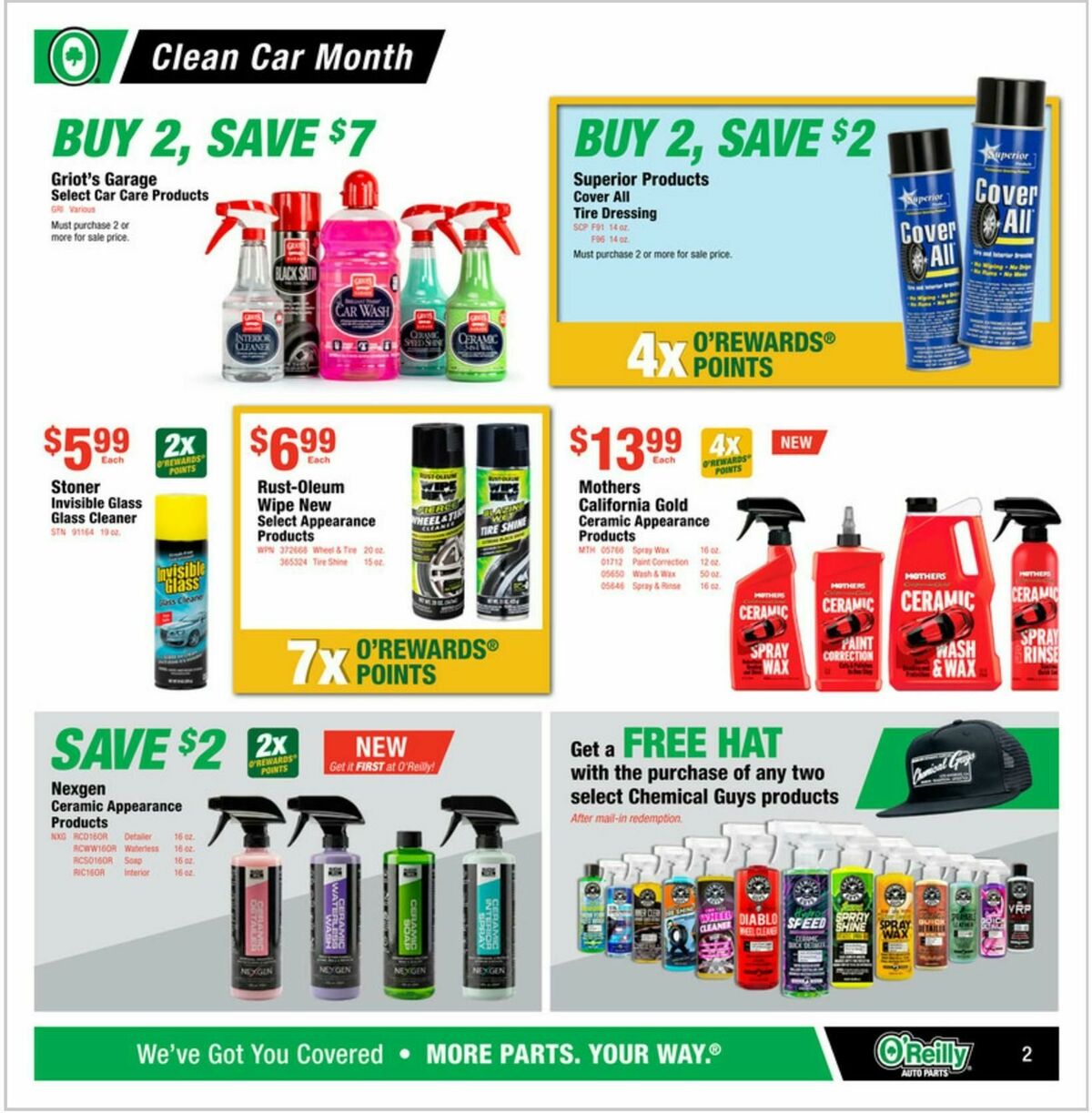 O'Reilly Auto Parts Weekly Ad from April 29