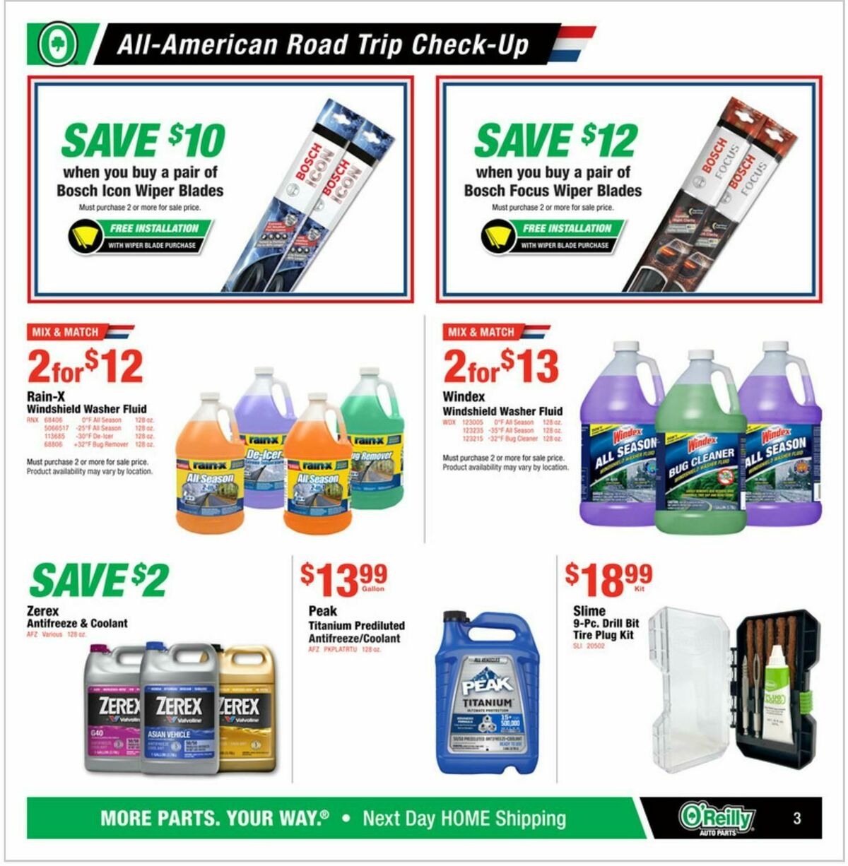 O'Reilly Auto Parts Weekly Ad from May 27